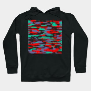 Red Aquarium Camouflage Hoodie